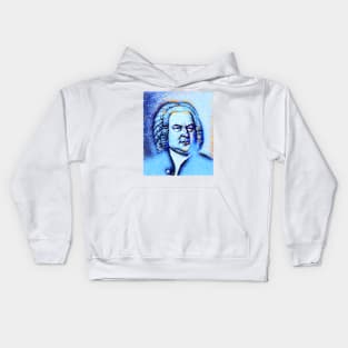 Johann Sebastian Bach Portrait | Johann Sebastian Bach Artwork | Johann Sebastian Bach Painting 13 Kids Hoodie